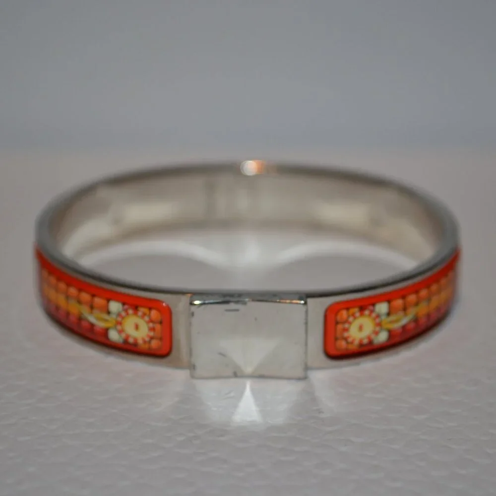 Hermes Paris 1990 Clic Clac Bangle Bracelet